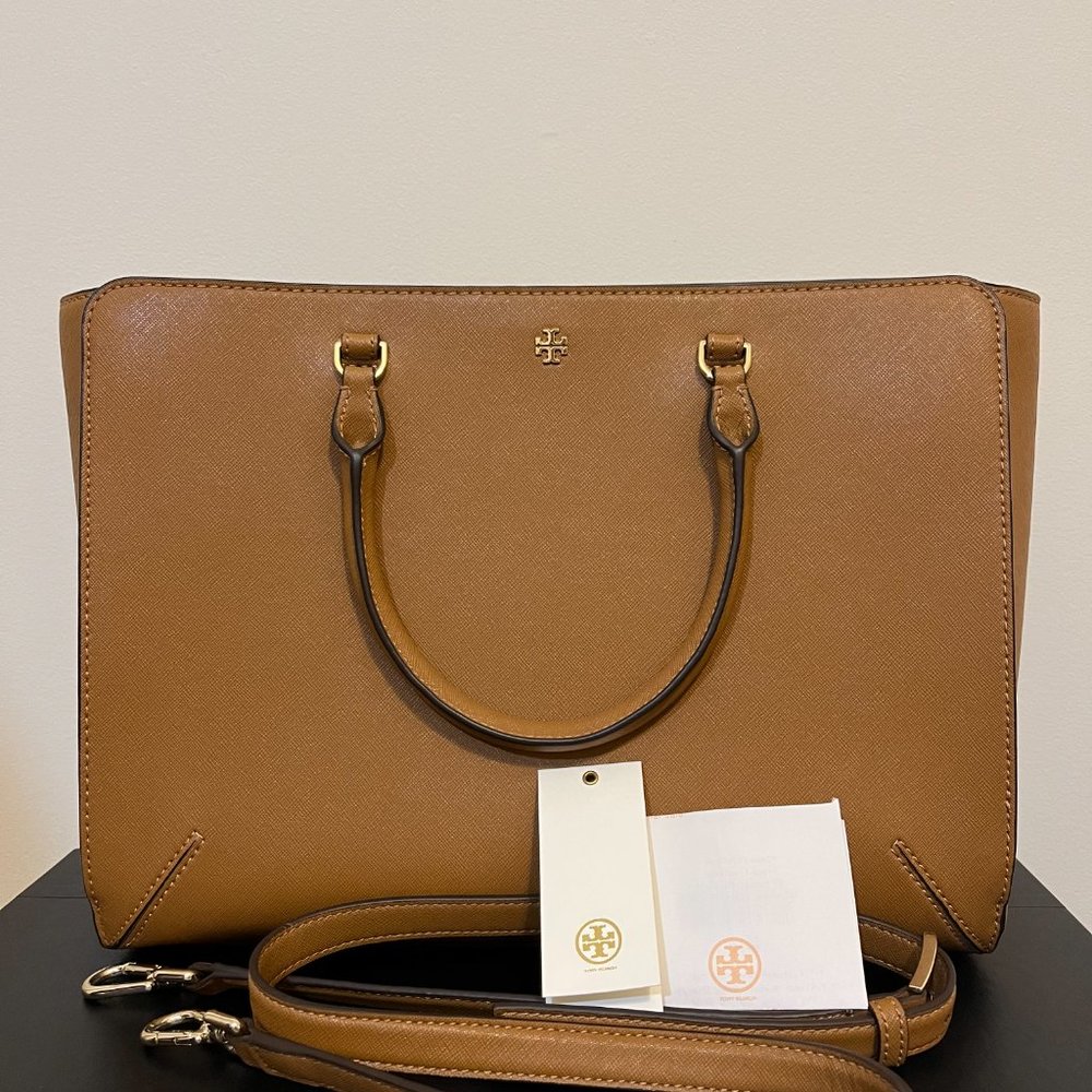 TORY BURCH Brown Tote